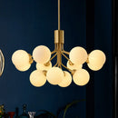 Glass Bubble Chandelier Shade LED Pendant Light Modern Bedroom Living Room Lighting by Ljojo