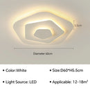 Ljojo Minimalist LED Ceiling Chandelier Light for Living Room Bedroom Dining Room
