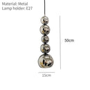 Modern Glass Ball Led Pendant Lights for Dining Room Bedroom Bar Home Decor Hanging Light Ljojo