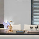 Ljojo LED Swan Table Lamp for Modern Home Decor