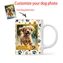 Ljojo 3D Custom Dog Portrait Mug - Perfect Gift for Dog Moms