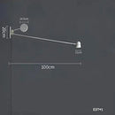 Adjustable Swing Arm Wall Lamp for Living Room and Bedroom by Ljojo