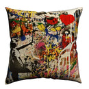Banksy Street Art Pillowcase Cover 45x45cm - Ljojo Home Decor