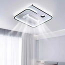 LED Ceiling Fan Chandelier for Modern Home Decor | Invisible Bladeless Design by Ljojo
