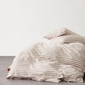 100% Cotton Striped Print Duvet Cover Set with Pillowcase - Ljojo Brand