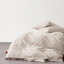 100% Cotton Striped Print Duvet Cover Set with Pillowcase - Ljojo Brand