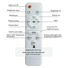 Ljojo LED Bluetooth Music Ceiling Light RGB Dimming Remote Control - Smart Home Lighting