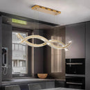 Ljojo Luxury Crystal Chandelier: Elegant Dining Room Pendant Lamp Sparkling Indoor Lighting