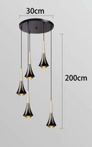 Ljojo LED Pendant Chandeliers for Modern Living and Dining Room Lighting