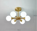 Modern Glass Ball Chandelier LED Pendant Light Home Decor Indoor Lighting Fixture Ljojo