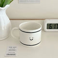 Kawaii Korean Ceramic Plate Cup Set by Ljojo - 5/8 inch Tableware & Decor