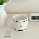 Kawaii Korean Ceramic Plate Cup Set by Ljojo - 5/8 inch Tableware & Decor