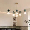 Luxury Restaurant LED Ceiling Pendant Lights Minimal Hanging Fixture by Ljojo for Villa Lobby Dinning Living Room