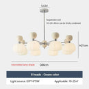 Nordic Minimalist Chandelier Modern LED Pendant Light for Living Room Dining Room by Ljojo