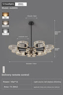 Ljojo Living Room Pendant Light Luxurious Nordic Chandelier Home Decor Lighting
