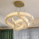 LED Crystal Chandelier for Light Luxury French Style Home Decor by Ljojo