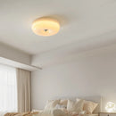 Ljojo Franch Cream Glass Ceiling Lamp DownLight for Living Room Bedroom