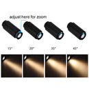 Ljojo 50cm LED Track Light with Adjustable Beam Angle for Home, Store & Exhibition Lighting