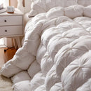 Ljojo Luxury Goose Down Quilted Cotton Winter Comforter Blanket
