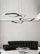 LED Circular Minimalist Pendant Light Luxury by Ljojo | Designer Nordic Dining Room Lamp
