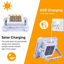 Ljojo™ Solar Floodlight - Portable LED Spotlight with 200W Power & Emergency Lighting