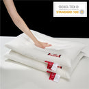 Ljojo™ Super Soft Microfiber Filled Bed Pillow - Waterproof, Oil-Proof, Satin-Proof