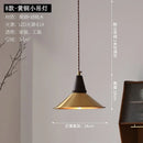 Ljojo Metal Wood Pendant Light: Modern Nordic Artistic Dining Room Lamp