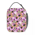 Ljojo Minnie Mouse Insulated Lunch Bag for Girls - Cute School Picnic Food Storage