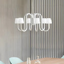Ljojo Modern Canopy Shaped Metal LED Pendant Light | Industrial Simplicity Chandelier