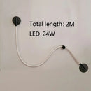LED Ceiling Chandelier: Braided Hose Lamp for Living Room. Nordic Style Home Decor by Ljojo.