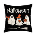 Halloween Ghost Pillowcase by Ljojo - Sofa Decor Throw Pillow Cover