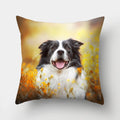 Dog Pattern Cushion Cover for Home Decor by Ljojo