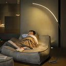 Ljojo LED Floor Lamp Modern Curved Stand Lights for Living Room Bedroom Home Decor