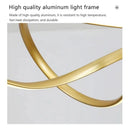 Ljojo LED Chandelier: Modern Dimmable Lighting for Home, Hotel, Living Room