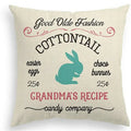 Easter Rabbit Eggs Design Linen Pillowcase - Ljojo Brings Spring Joy