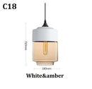 Luxury Nordic Glass Stone LED Pendant Lights Chandeliers for Living Room by Ljojo