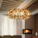 Modern Flower Shape Ceiling Chandelier Hanging Lamp for Living Room by Ljojo