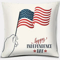 Ljojo LOVE USA Square Pillowcase for Home Decor