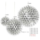 Spark Ball LED Pendant Light - Modern Stainless Steel Firework Pendant Lamp by Ljojo