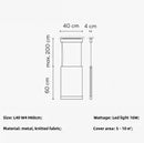 Japanese LED Pendant Lamps Polished Chrome Cube Shaped Art Chandelier for Living Room by Ljojo