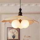 French Retro Bedroom Pendant Light - Antique Style Glass Magic Bean Light - Ljojo