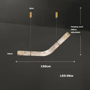 Ljojo Marble Collection LED Chandelier Lighting Fixture