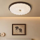 Nordic Minimalist Retro Wood Ceiling Light Fixture for Bedroom Dining Living Room by Ljojo