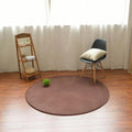 Coral Velvet Modern Living Room Rug Blue Soft Nursery Play Mat