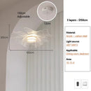 Italian Designer LED Flower Chandelier Pendant Lamp for Home Decoration - Ljojo