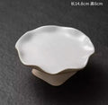 Ljojo Lotus Leaf Dish: New Chinese Style Dim Sum Tea Snack Dry Fruit High-Foot Plate