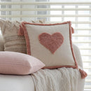 Ljojo Love Tassel Cushion Cover 45x45 Cotton Throw Pillow Home Decor