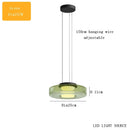 Green Glass Pendant Light in Modern Style by Ljojo - Ideal for Kitchen Island and Dining Room