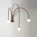 Ljojo Nordic Designer Led Wall Lamp Modern Living Room Bedroom Glass Light Indoor Minimalist Fixture