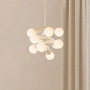 Modern LED Bubble Glass Ceiling Chandelier by Ljojo for Home Decoration and Living Spaces